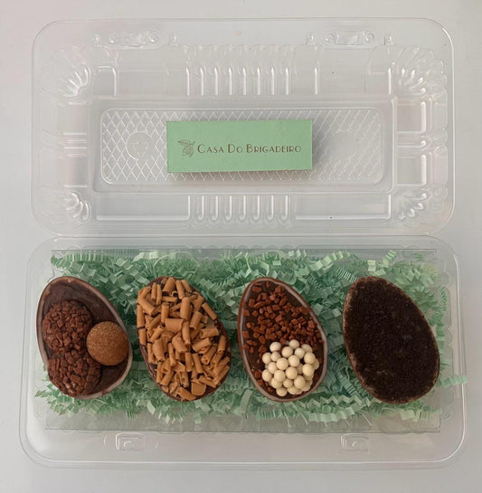 Caja de 4 huevos de pascua