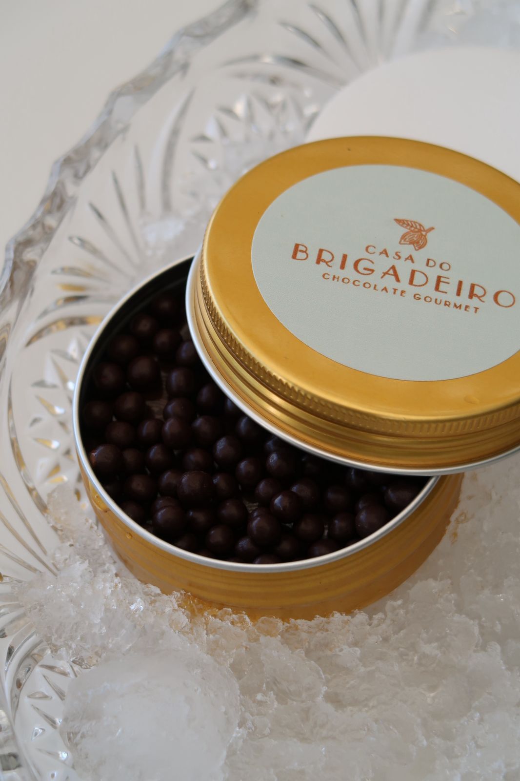 Brigadeiro Tradicional con caviar de dark chocolate